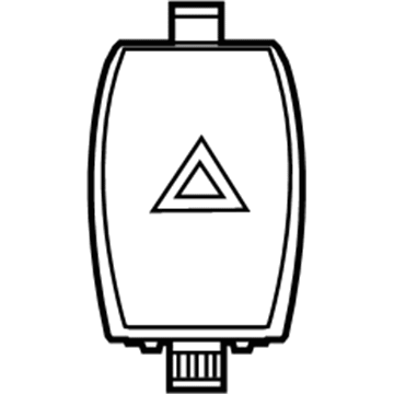 BMW 61-31-6-842-274 Switch, Hazard Warning System