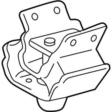 Toyota 12371-31060 Rear Mount