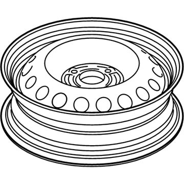 GM 95192369 Wheel, Spare