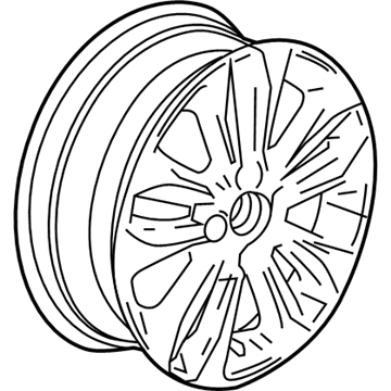 GM 42496076 Wheel, Alloy