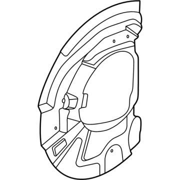 BMW 34-10-8-074-295 PROTECTION PLATE