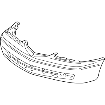 Acura 04711-S3M-A91ZZ Face, Front Bumper (Dot)