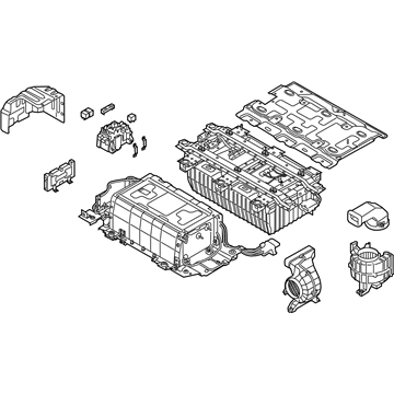 Kia 37503A8AS1 Battery System Assembly