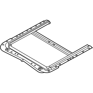 Infiniti 91350-1PM4B Rail Assy-Sunroof