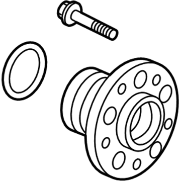 Honda 42200-SHJ-A51 Bearing Assembly, Hub Unit