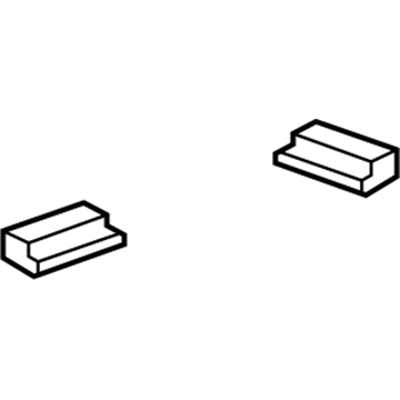 Honda 83201-T3L-A51 Fastener, Dual Lock