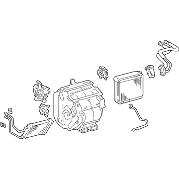 Lexus 87050-33573 Radiator Assy, Air Conditioner