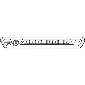 BMW 61-31-5-A47-C38 OPERATING UNIT AUDIO:651010