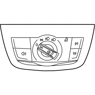 BMW 61-31-9-472-963 CONTROL ELEMENT LIGHT