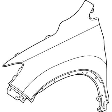 Honda 60211-T6Z-A00ZZ W-PANEL, R- FR- FENDER