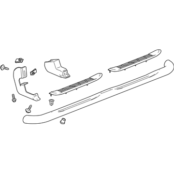 GM 84011358 Step Bar Assembly