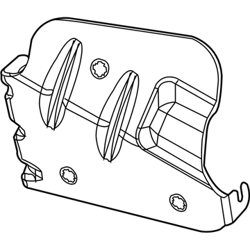 Mopar 5030085AD Shield-Heat