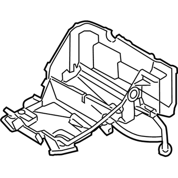 Hyundai 97136-3M000 Case-Heater & Evaporator, Lower