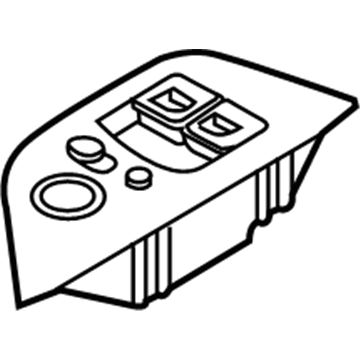 BMW 61-31-6-955-041 Switch For Window Lifter/Mirror Adjustment