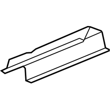 GM 25925238 Shield, Exhaust Heat (At Intermediate Floor Panel)