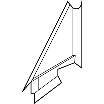 Nissan 80292-JA00A Corner FINISHER RH In