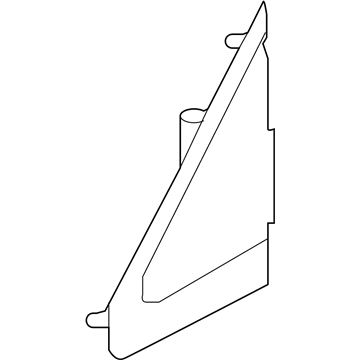 Nissan 96318-3SG0A Finisher-Door Corner, RH