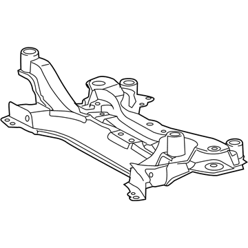 Lexus 51201-72011 CROSSMEMBER Sub-Assembly