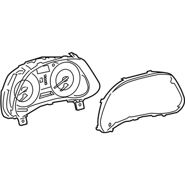 Lexus 83800-53D90 Meter Assy, Combination