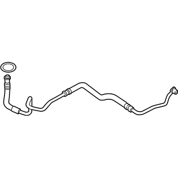 BMW 17-22-7-590-613 Oil Cooling Pipe Inlet