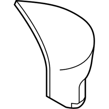 Acura 76251-TA0-A01YM Cap, Driver Side Skull (Lunar Silver Metallic)