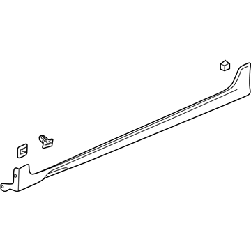 Honda 71850-T5R-A00ZF Garnish Assy., L. Side Sill *NH830M* (LUNAR SILVER METALLIC)