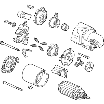 Acura 31200-5YF-A01 Starter Motor Assembly