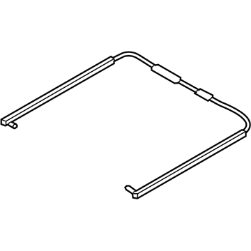 Hyundai 81646-2V000 Rail Assembly-PANORAMAROOF MECHANI