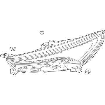 GM 84904695 Daytime Run Lamp