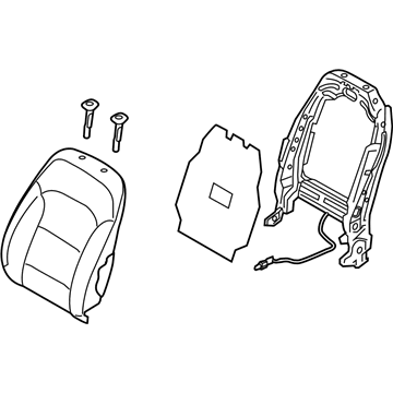 Hyundai 88300-G2011-SKJ Back Assembly-FR Seat, LH