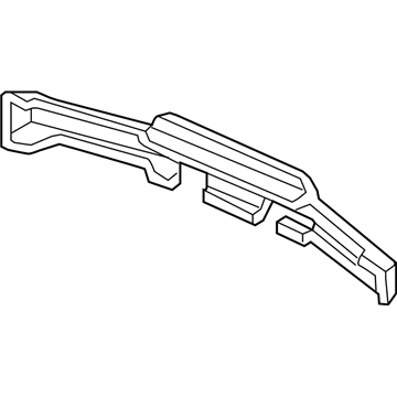 Honda 71570-SVA-A01 Absorber, RR. Bumper