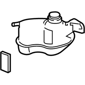 Nissan 21711-6MA0A Tank-Reservoir