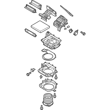 Hyundai 97100-AA020 Blower Unit