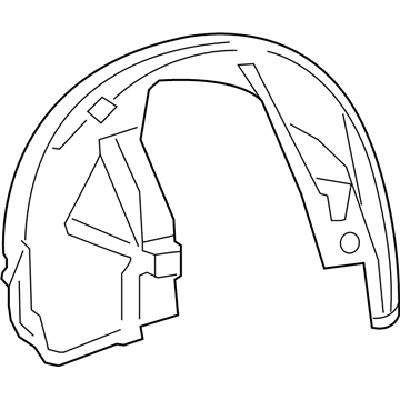 Mopar 68084288AG Shield-Splash