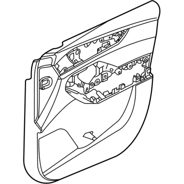 Acura 83501-TYA-A01ZA Base Right, Front (Alluring Ecru)