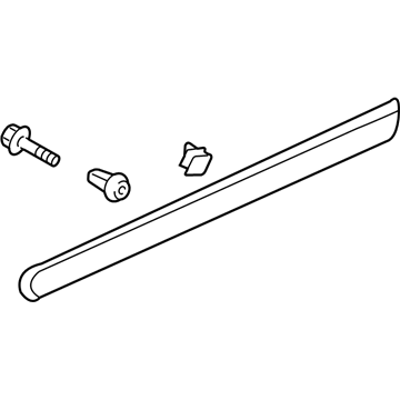 Kia 877114J000ABT MOULDING Assembly-Waist Line