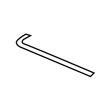 Mopar 55395626AH RETAINER-Belt Rail