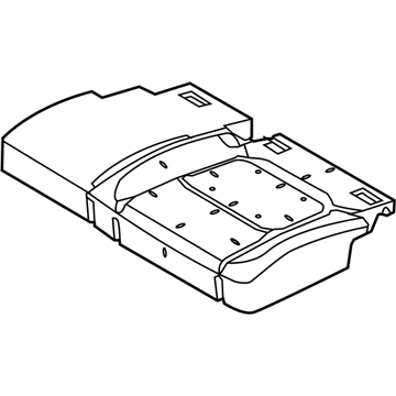 Ford DB5Z-7863841-A Seat Cushion Pad