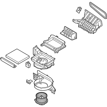 Hyundai 97100-S8000 Blower Unit