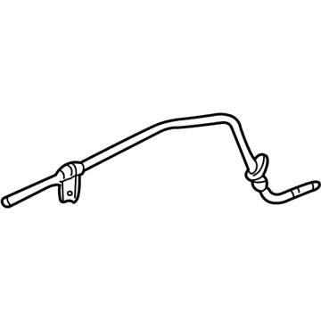 Honda 53730-SCV-A00 Pipe, Power Steering