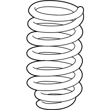 Honda 52441-TGS-A03 Spring, Rear