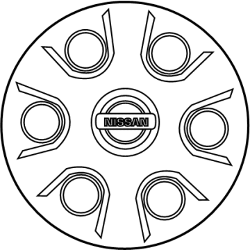 Nissan 40315-9BU0A CAP-DISC WHEEL