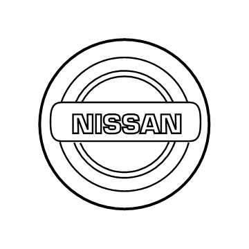 Nissan 40342-6TA1A ORNAMENT-DISC WHEEL