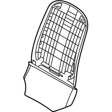 Hyundai 88390-L0300-NNB Map Board Assembly-FRT Seat Back, L