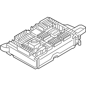 BMW 61-14-6-931-687 Power Distribution Box, Rear