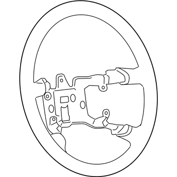 GM 25857213 Steering Wheel