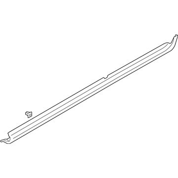 Hyundai 87730-2B000 Moulding Assembly-Side Sill Rear, LH