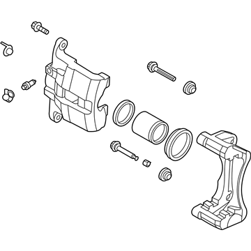 Hyundai 58180-K2A00 CALIPER Kit-Brake, LH