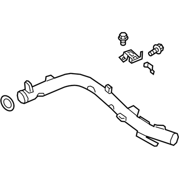 Kia 254703L250 Pipe & Hose Assembly Inner