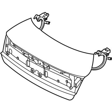 Hyundai 69200-L1010 Panel Assembly-Trunk Lid